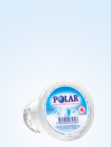Polar Natural Mineral Water Cups 230ml
